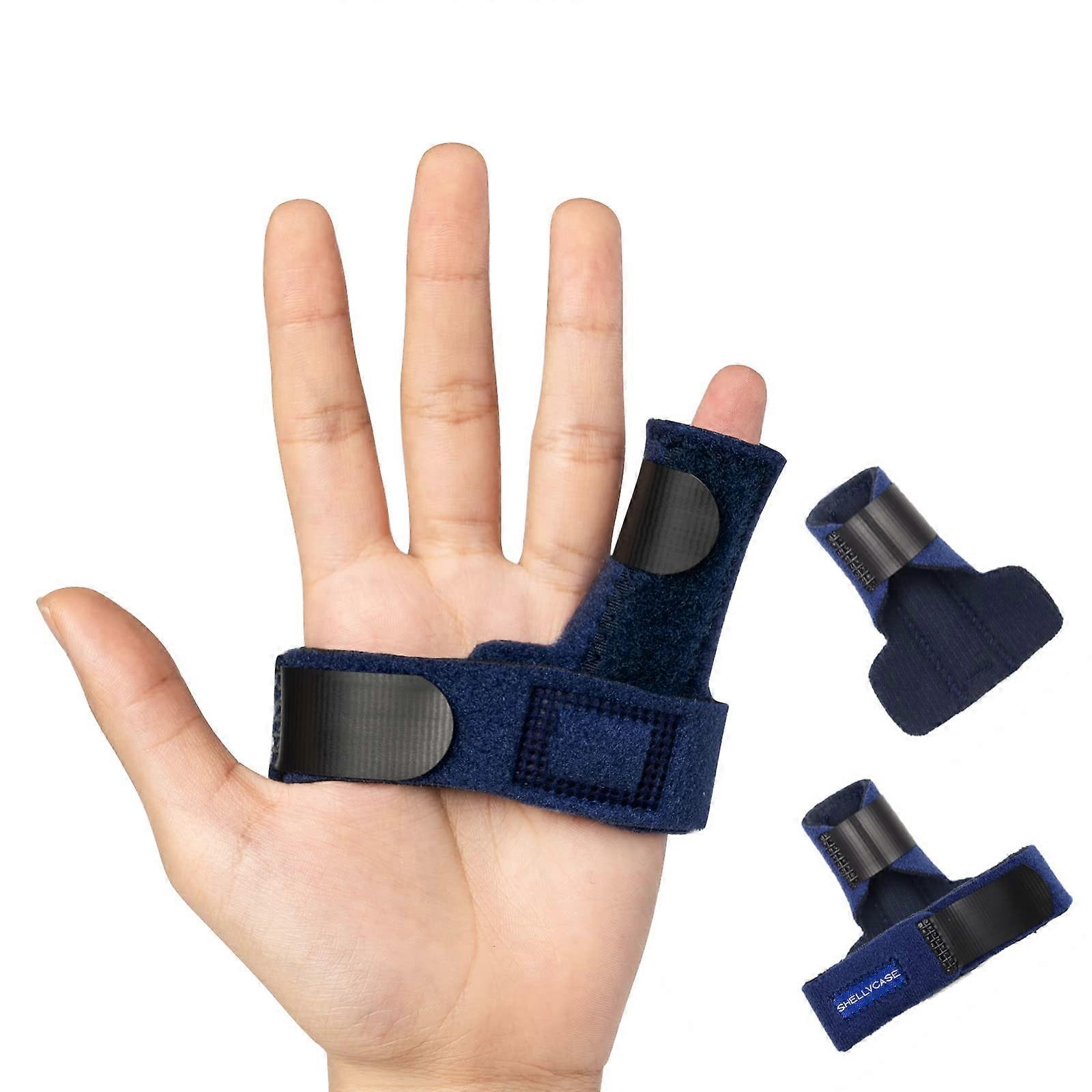 Trigger Finger Splint Adjustable Finger Support Brace With Fastening Bonus Tape For Finger Locking And Popping Relief