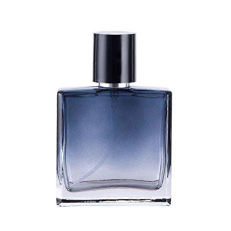 Glass Perfume Bottle Empty Filling 8 Package Blue Travel Perfume Spray Atomizer 50ml