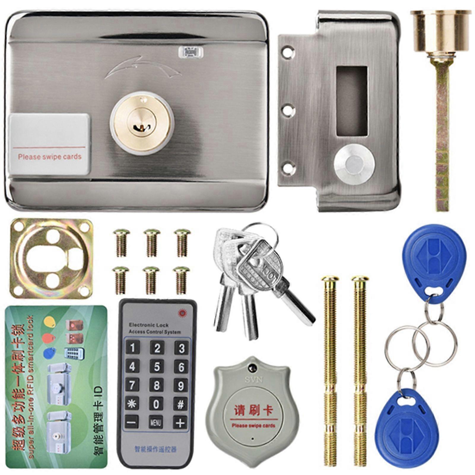 Electronic Access Intelligent System ID Double Head 12V Door Lock