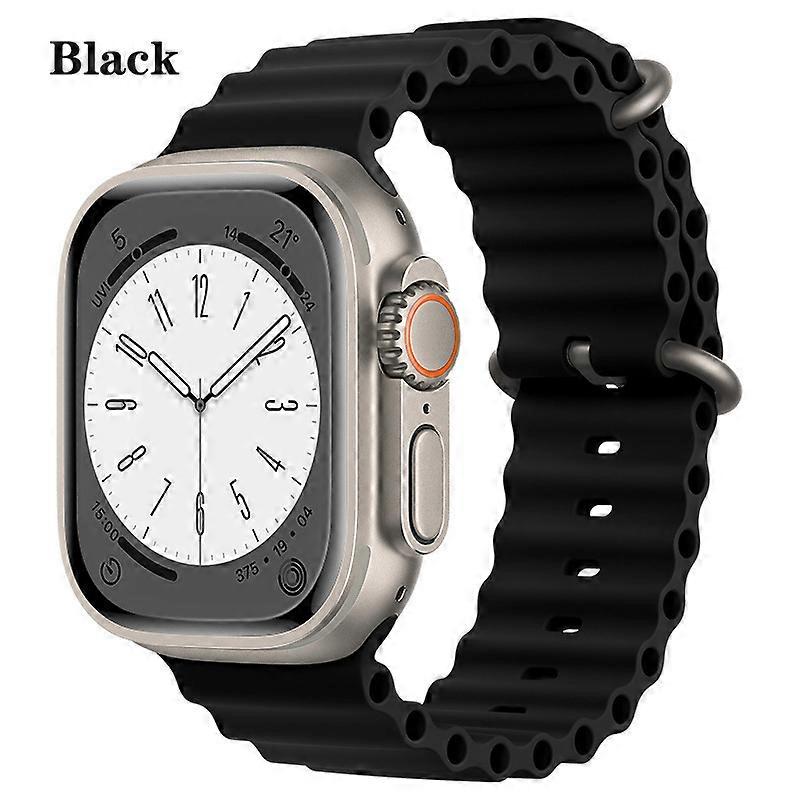 2pcs λουράκι σιλικόνης Apple Watch Ultra Straps