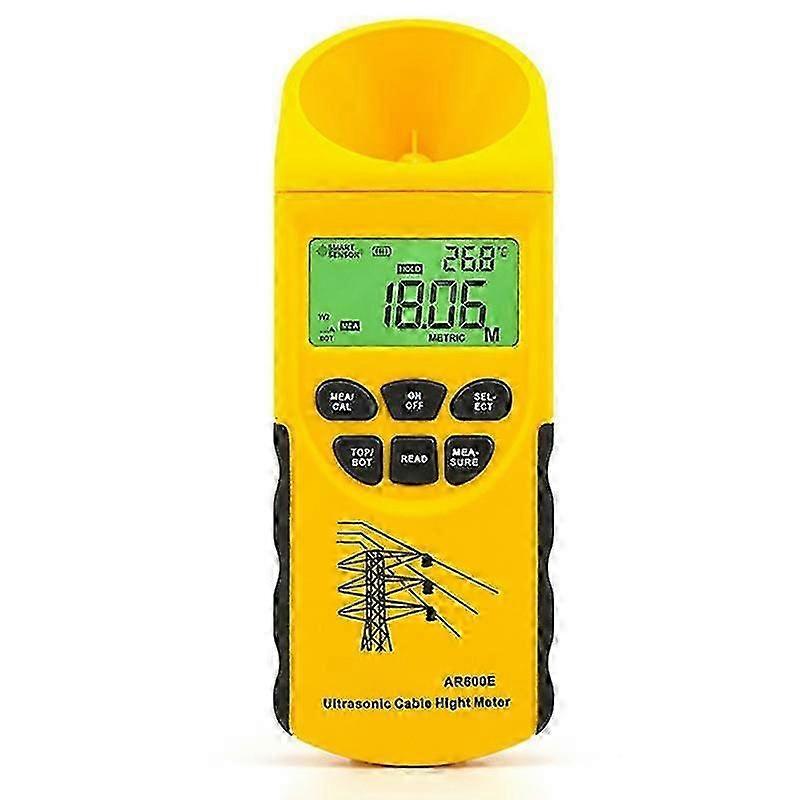 Medidor de altura do cabo Ar600e com instrumento de medição com display LCD