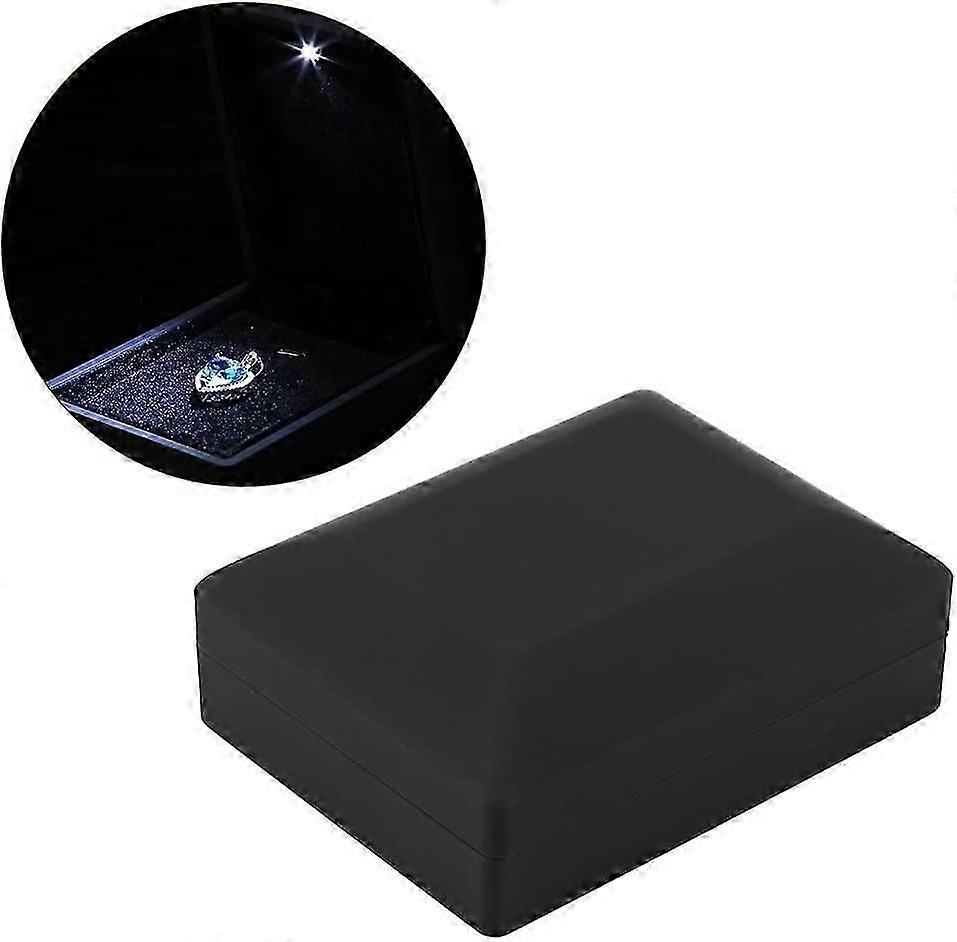 Jewelry display (pendant box) with LED lighting