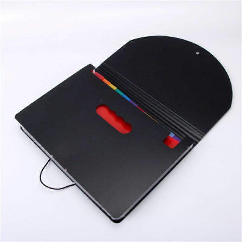 Colorful Expanding File Document Pockets Box 12 Folder Office Paper Organizer Multifunctional