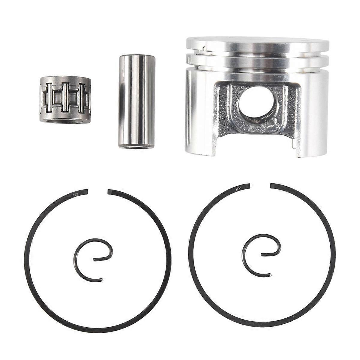 38Mm Piston & Rings 10Mm Pin Needle Bearing Kit Fit For Ms180 018 180 Chainsaw