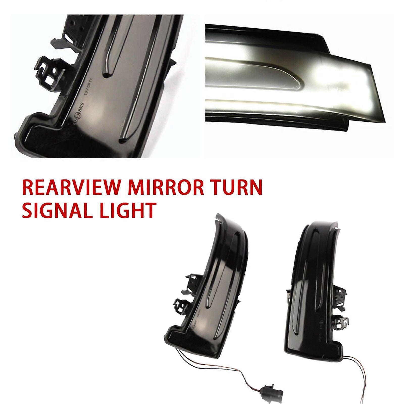 2x LED mirror indicators for Benz W176 W246 W212 W221 W204 W218 C117 X204wl