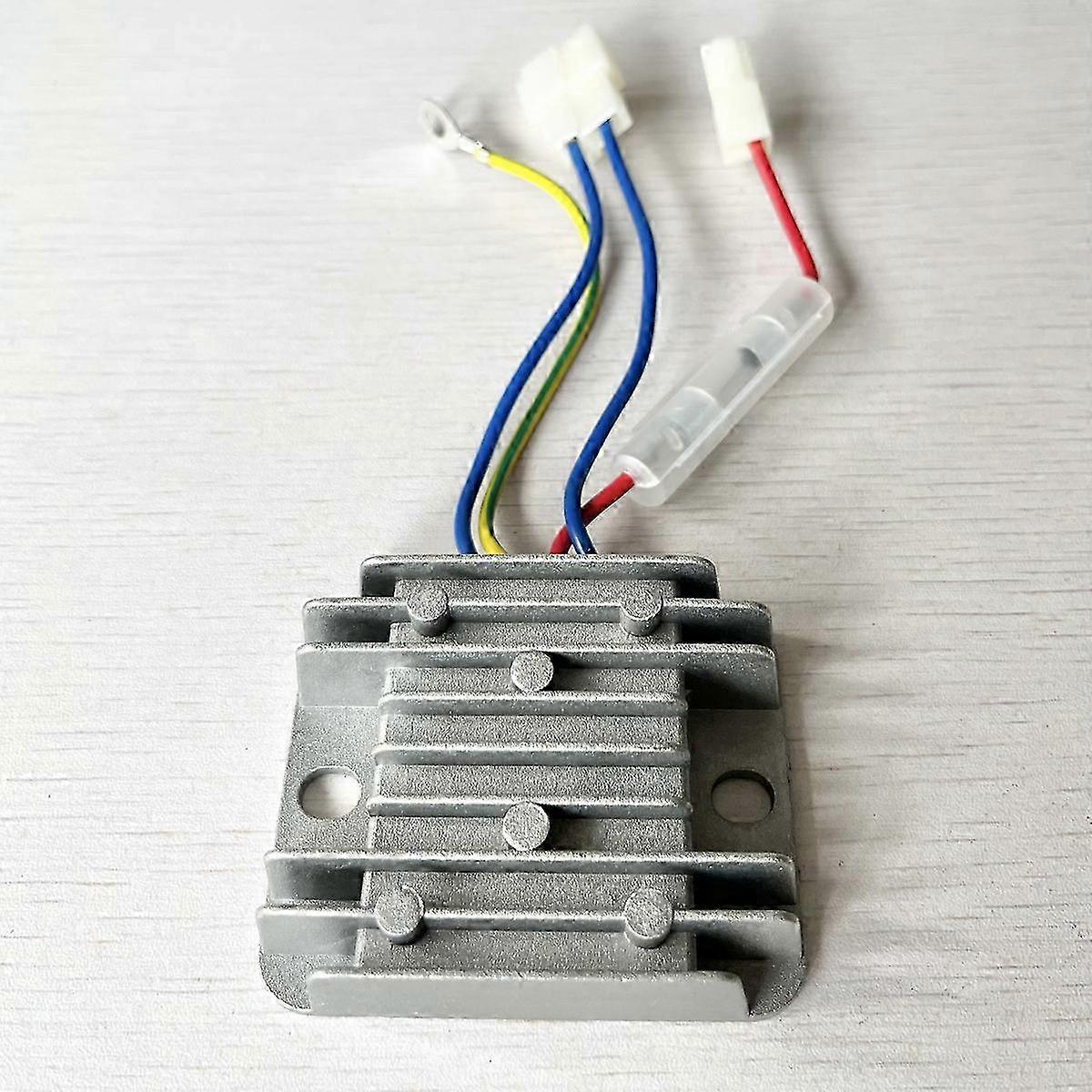 12V 4 WIRES AVR Automatic Voltage Regulator pumper charging adjuster stabilizer for 5KW 186F 178F Diesel generator Edition