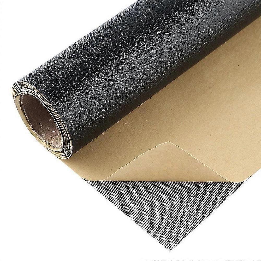 Self Adhesive Stick-on Leather Repairing Patch (black)