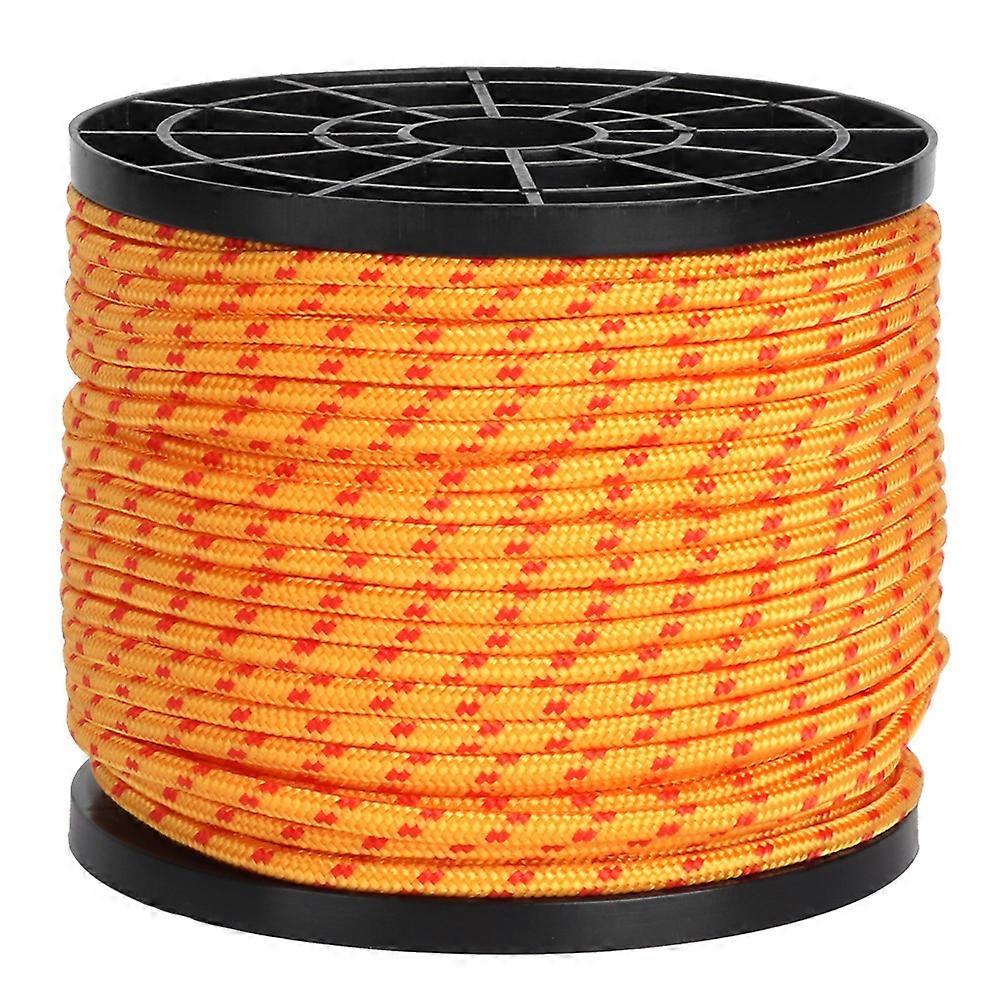OutdoorMultiPurposeCord, AdjustableTensionGuyline Bright ReflectiveCampingRope High-density For Secure Camping Tents, Canopies, Awnings And More, 50m