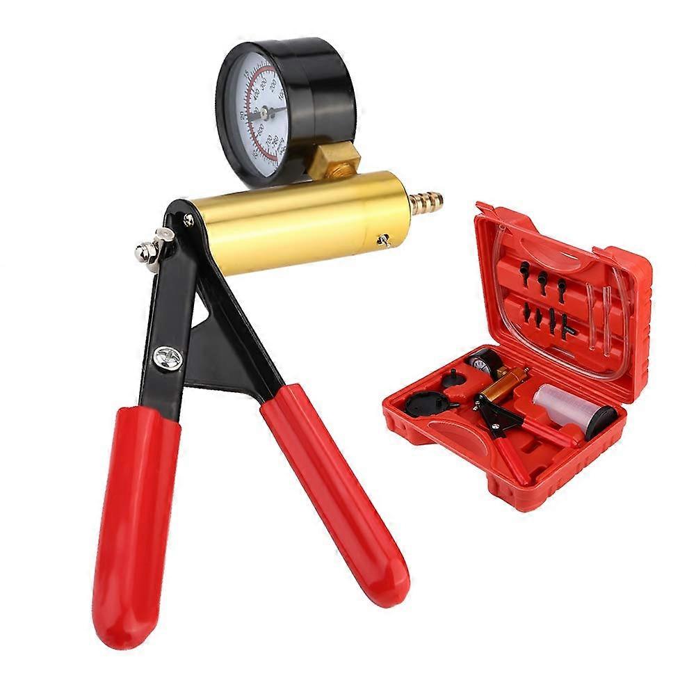 Vacuum Pump, Vacuum Pressure Tester Convenient to Store and Carry for Auto Car,Hand Tools