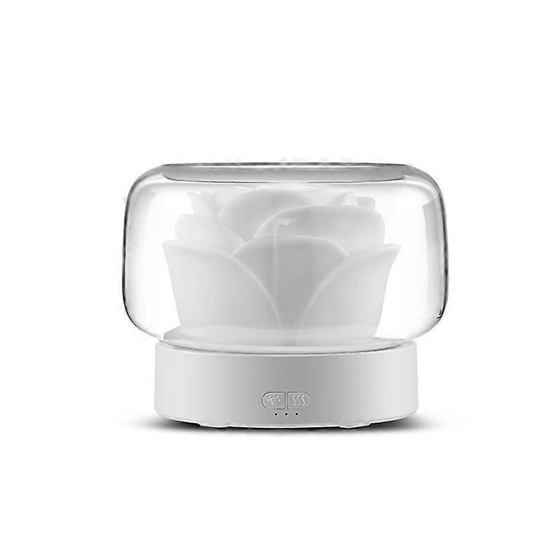 400Ml Flower Air Purification Humidifier EU Plug