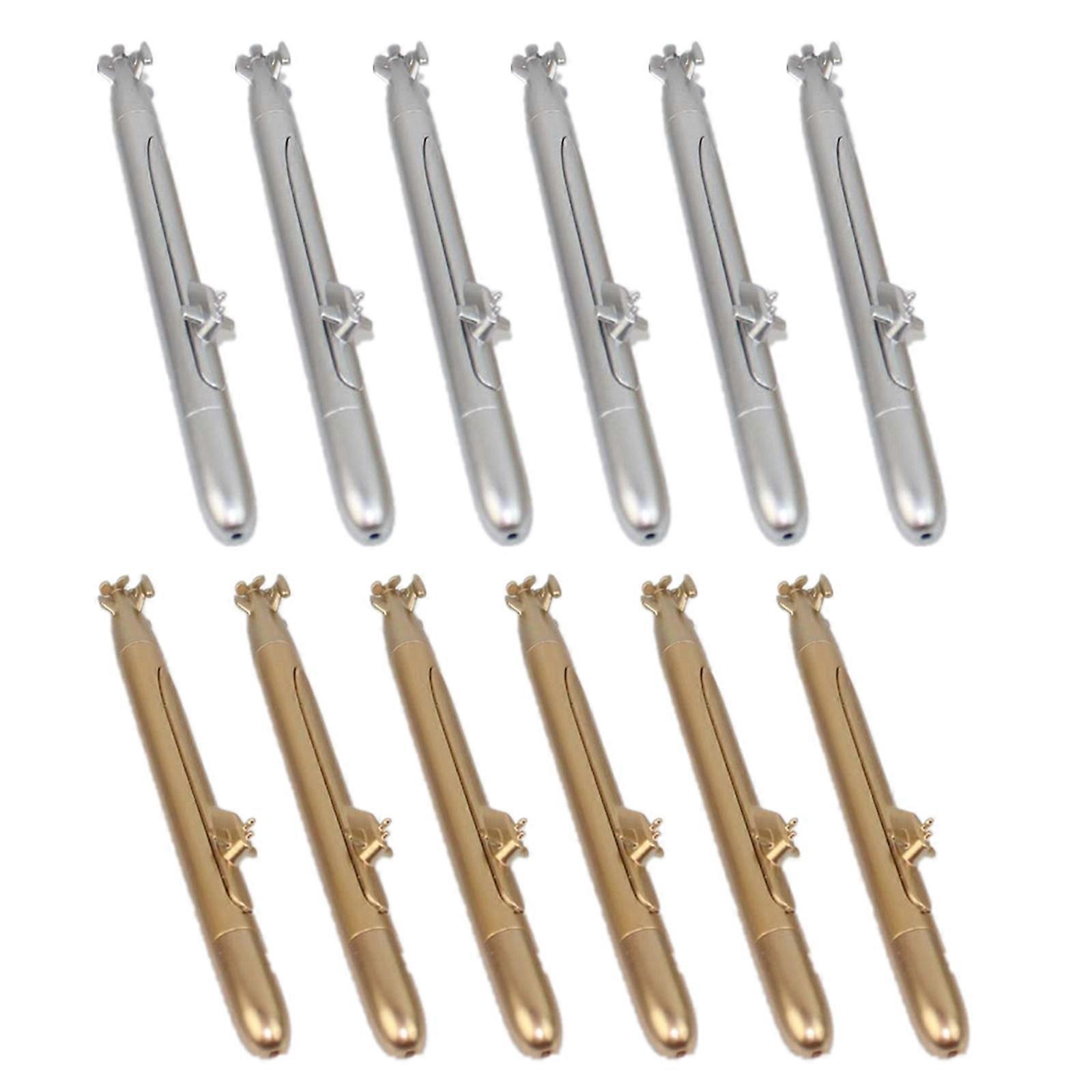 12x Submarines Ballpoint Pen Writing Pen Black Ink Signature Pen Journaling Pen Stationery Pen for School Office Work