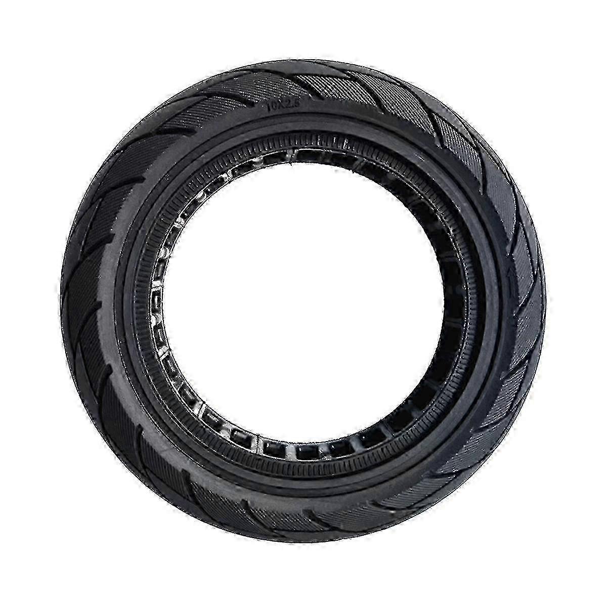 Pneumatico Pieno Cavo 10X2.50-6.5 per Scooter MAX G30 60/70-6.5 Nido d'Ape Nero 1100G