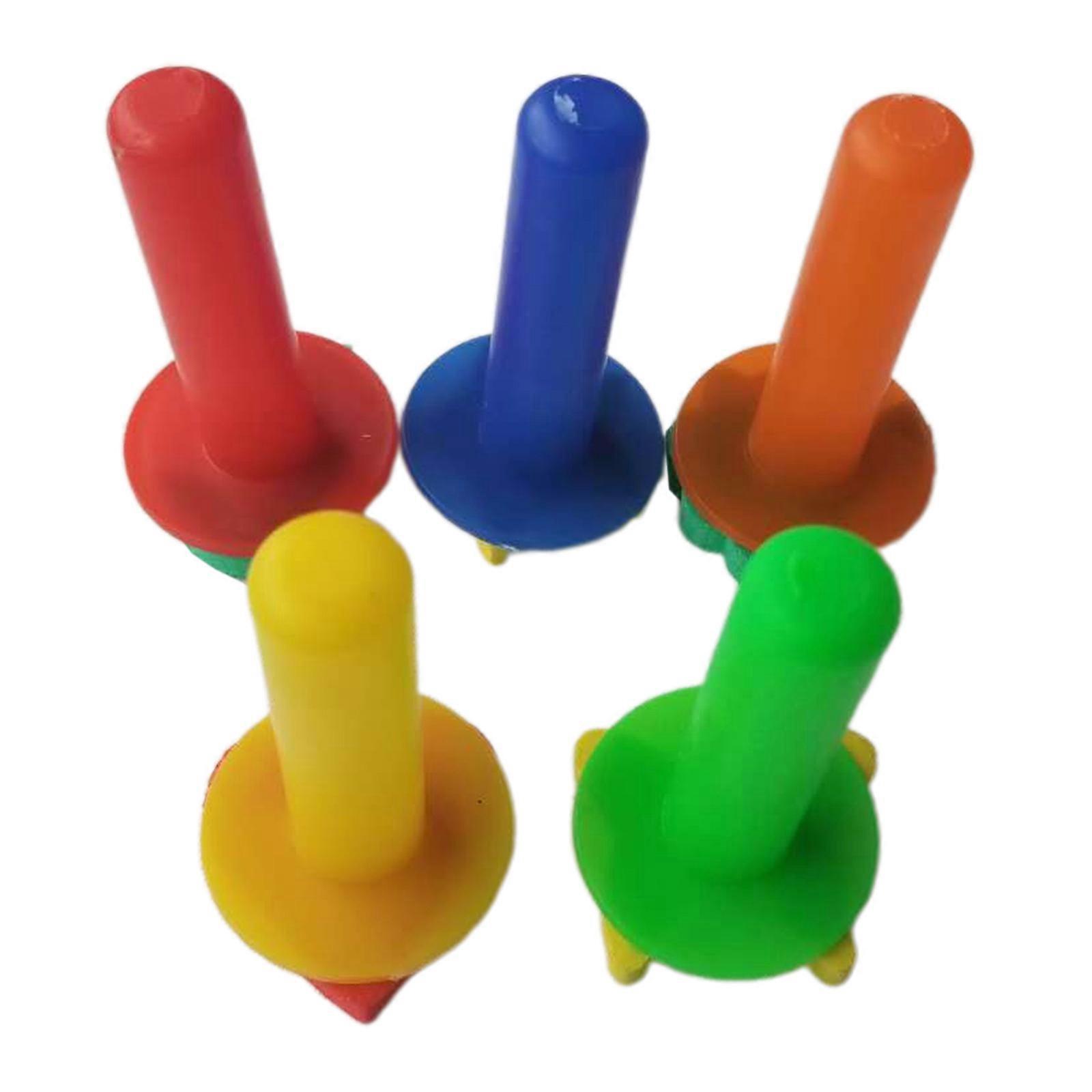 DIY Sponge Seal Graffiti Drawing Tools Pack of 5Pieces for Children Community Popular DIY Scrapbook Kit Assorted Pattern