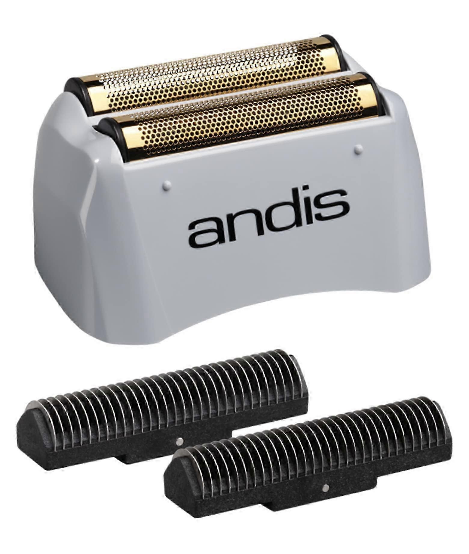 Pro Shaver Replacement Foil and Cutter - Compatibles with Andis Models, Super Soft Gold Titanium Cutters 2025