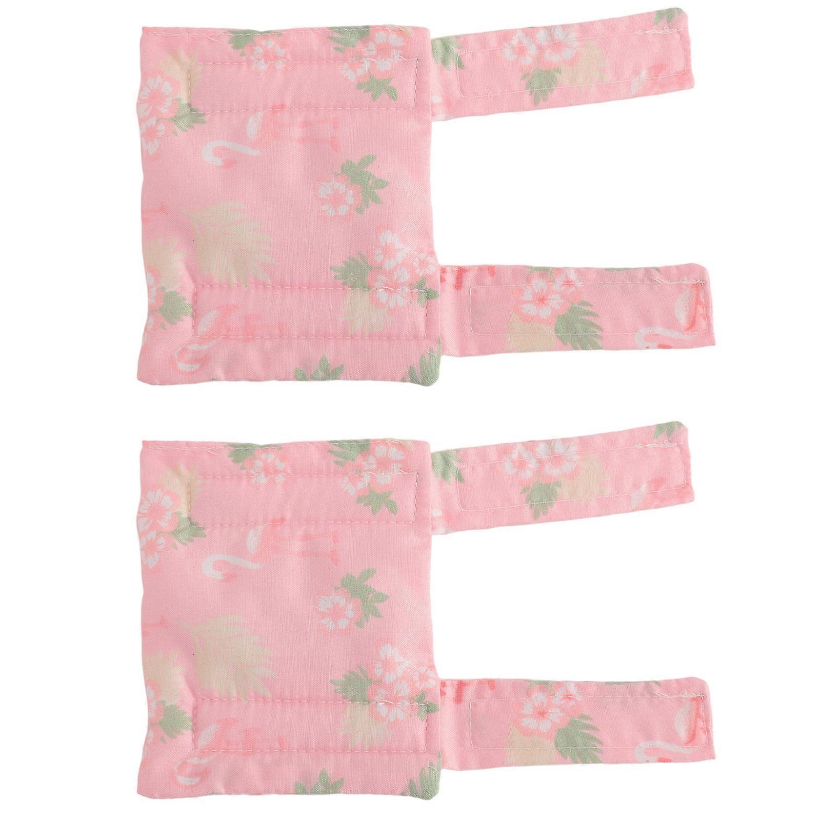 Pacemaker Pillow Post Surgery Bra Strap Pad Protector 2 Pcs Heart Surgery Recovery Support Cushion Pink Comfortable