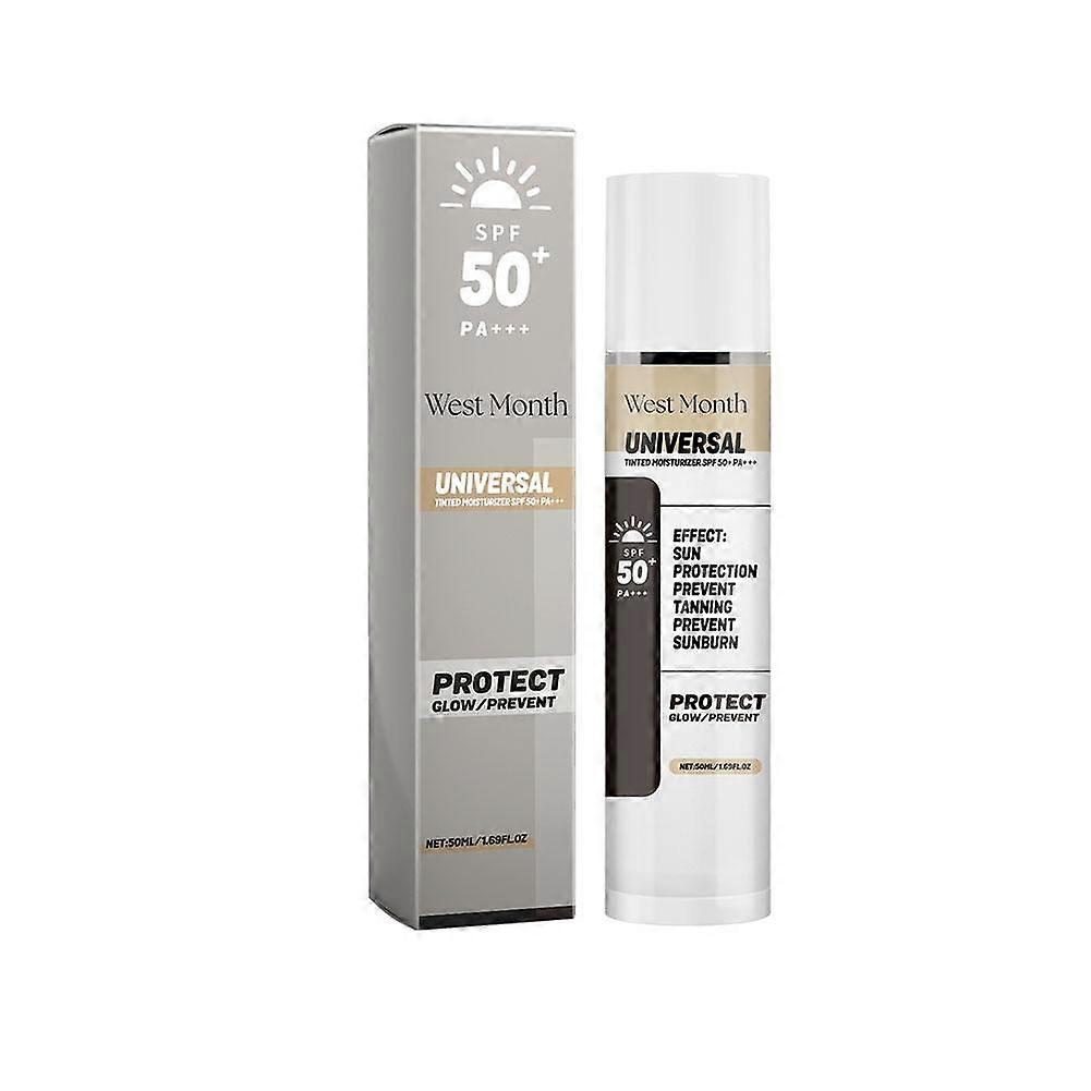 All-in-One Facial Sunscreen SPF, Lightweight Non-Greasy Moisturizer, Hydrating UV Protection Face Cream