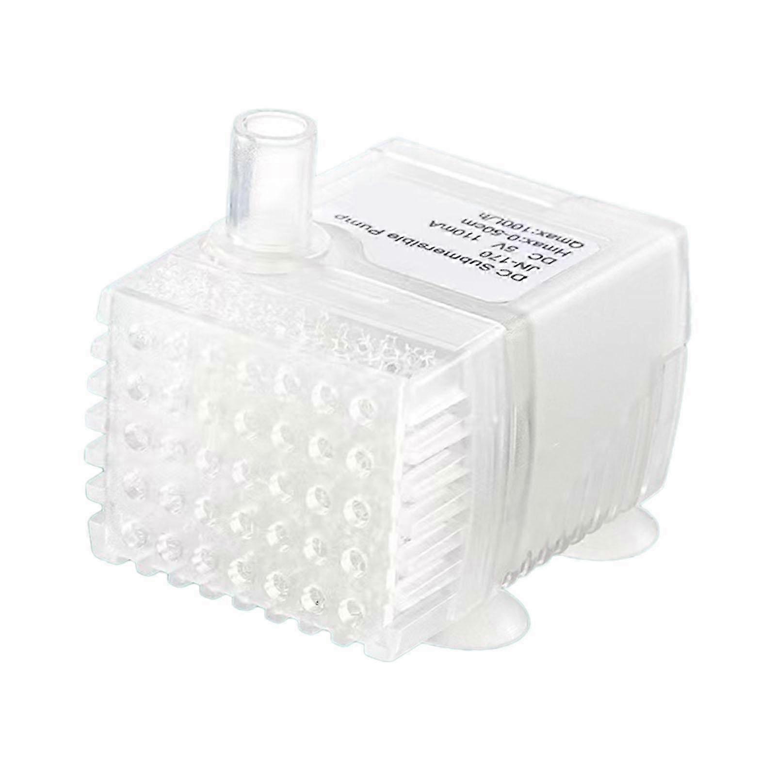 Mini Submersible Pump, Quiet and Durable, Clog-Resistant Multiuse Design for Home Ponds and Pools