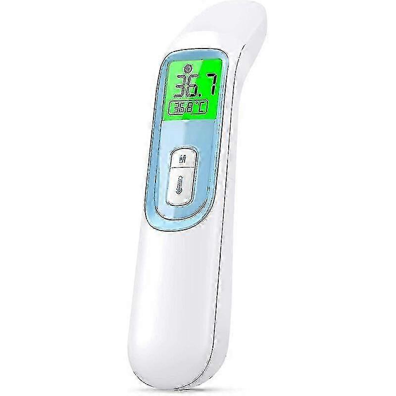 Non-contact Infrared Forehead and Ear Medical Thermometer with Fever Alarm and Memory Function, Fast Reading, For Adults