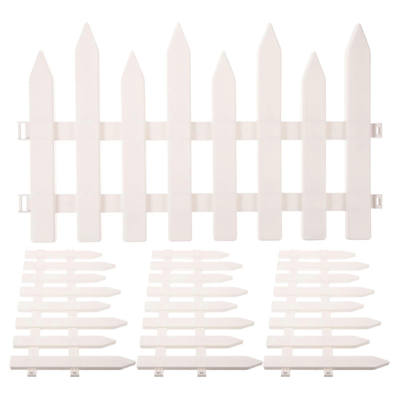 Plastic Garden Fence, Reliable Border for Beautifying Gardens and Driveways
