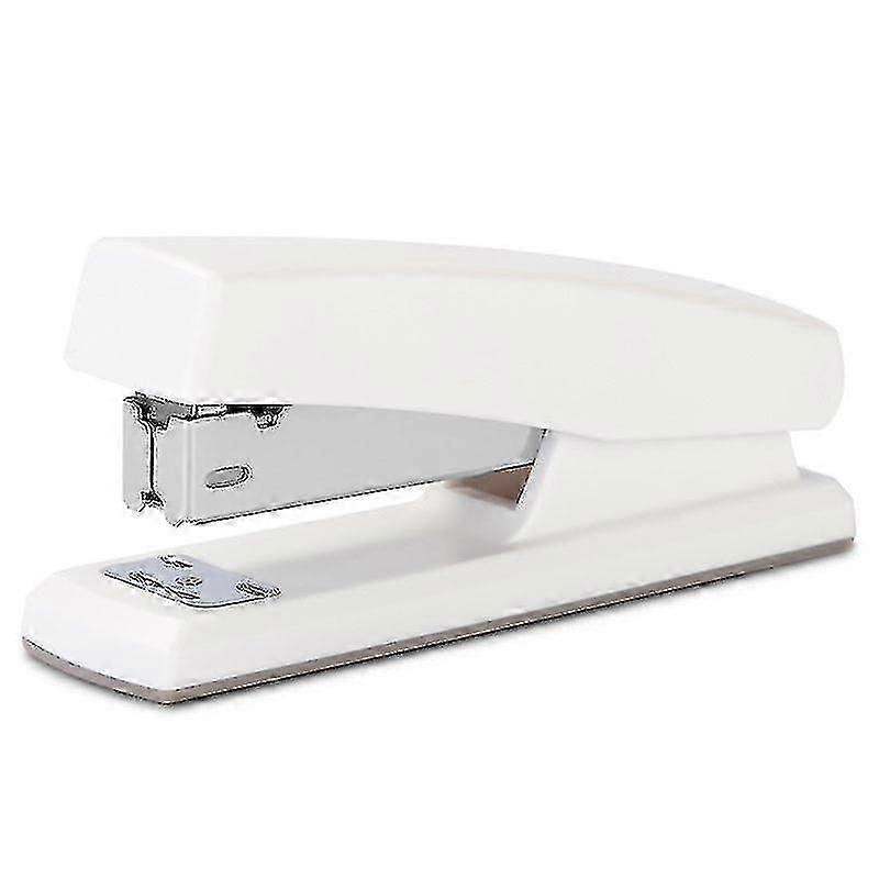 Desktop Stapler, Office Stapler, Staple Remover, White