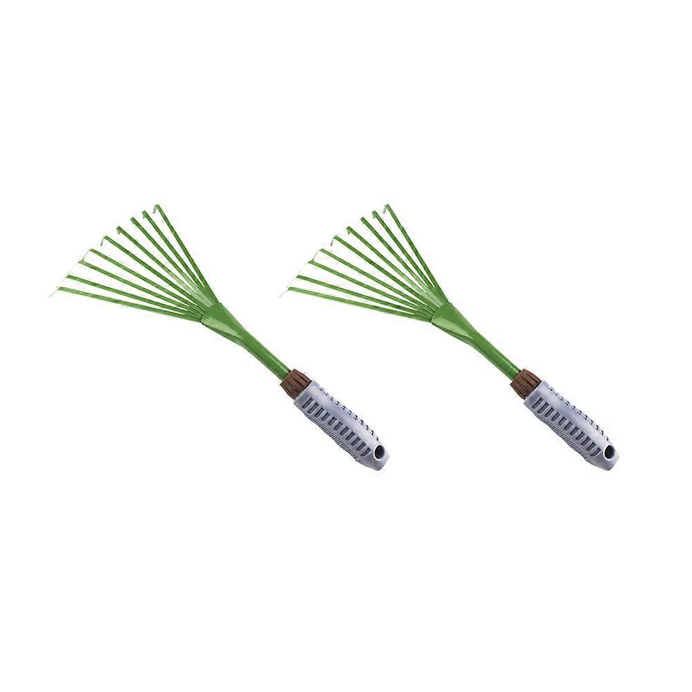 Garden Hand Rake, Effortlessly Loosen Soil and Clear Debris