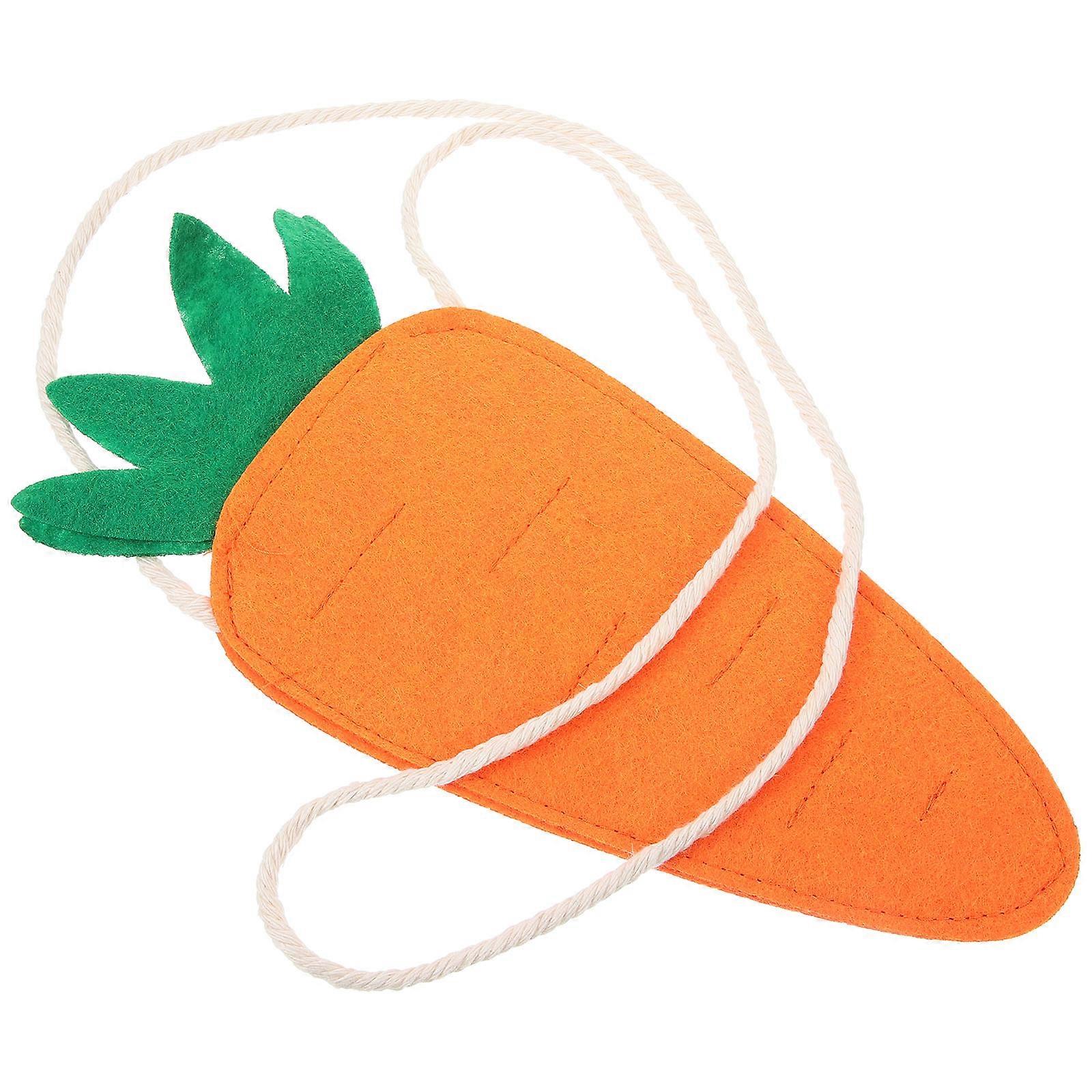 Carrot Shaped Bag for Kids, Safe Material, Great for Everyday Use