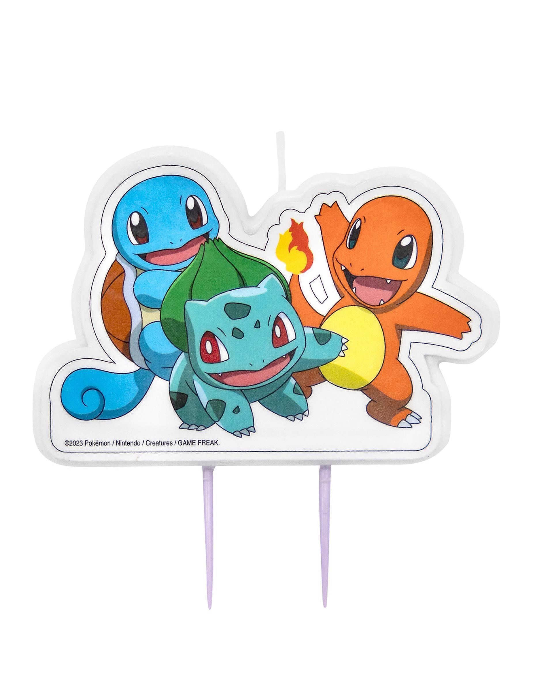 Pokémon birthday candle