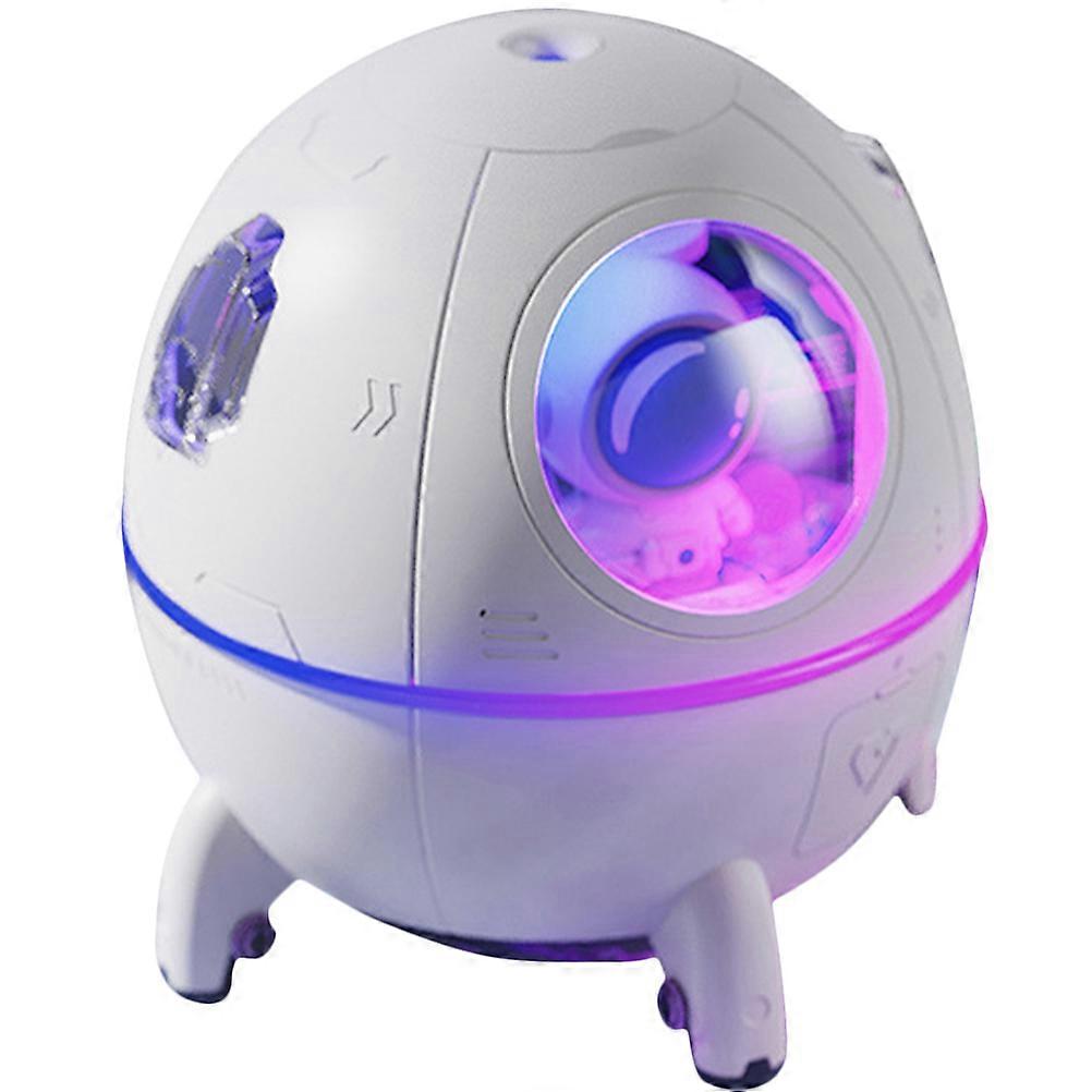 Humidifiers For Home Astronaut Spaceship Modern Minimalist Air Humidification Light Purple 1Piece