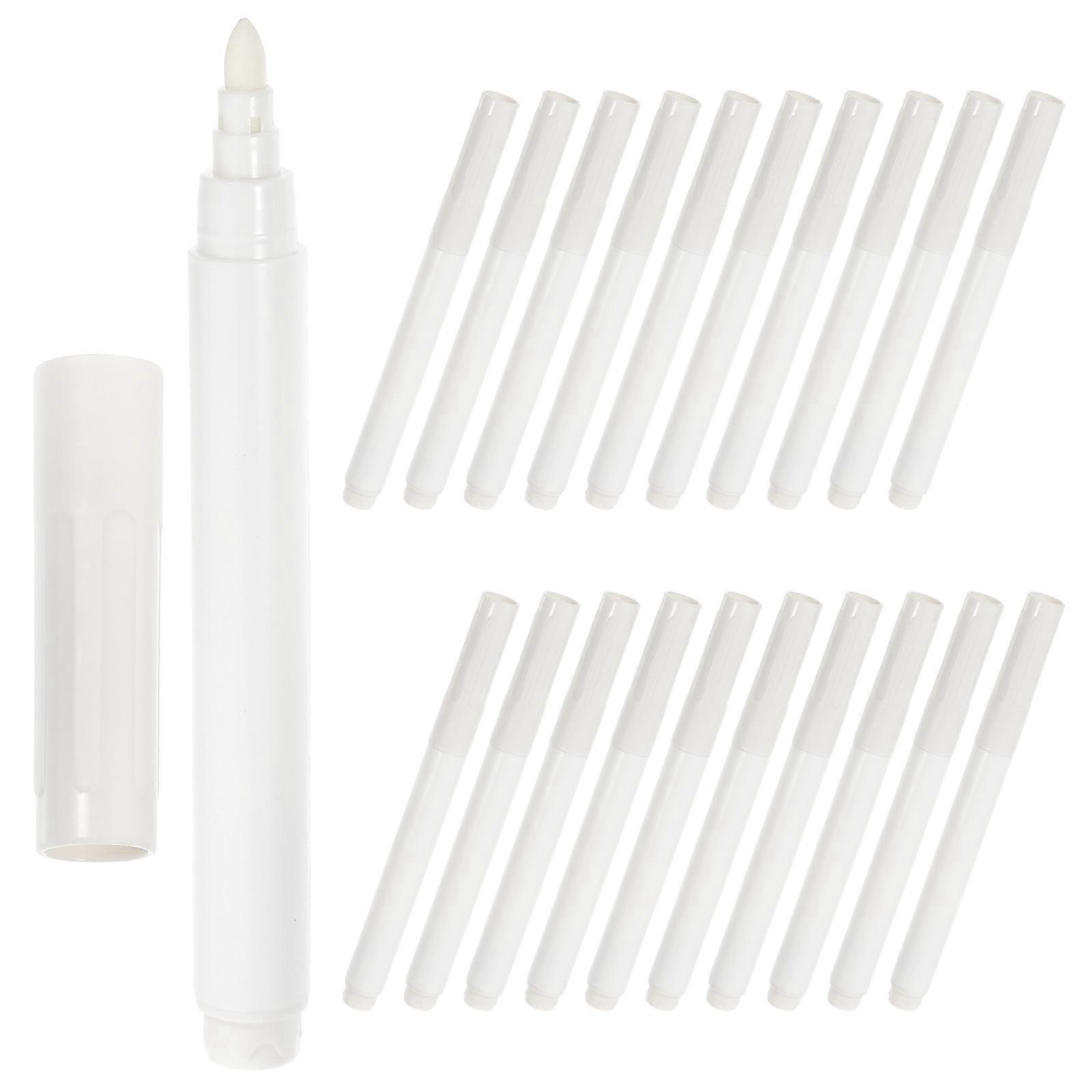 Blackboard Markers Chalk Pens For Chalkboard Students Writing Round Edges 20Pcs