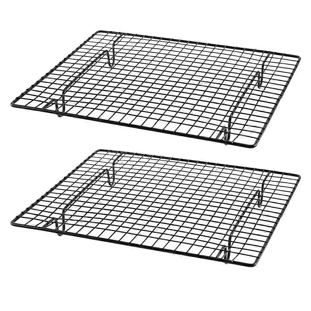 Bread Cake Cooling Rack Nonstick Drying Grid Pattern Baking Varnish 26.00X23.00X3.00cm Chef 2Pcs