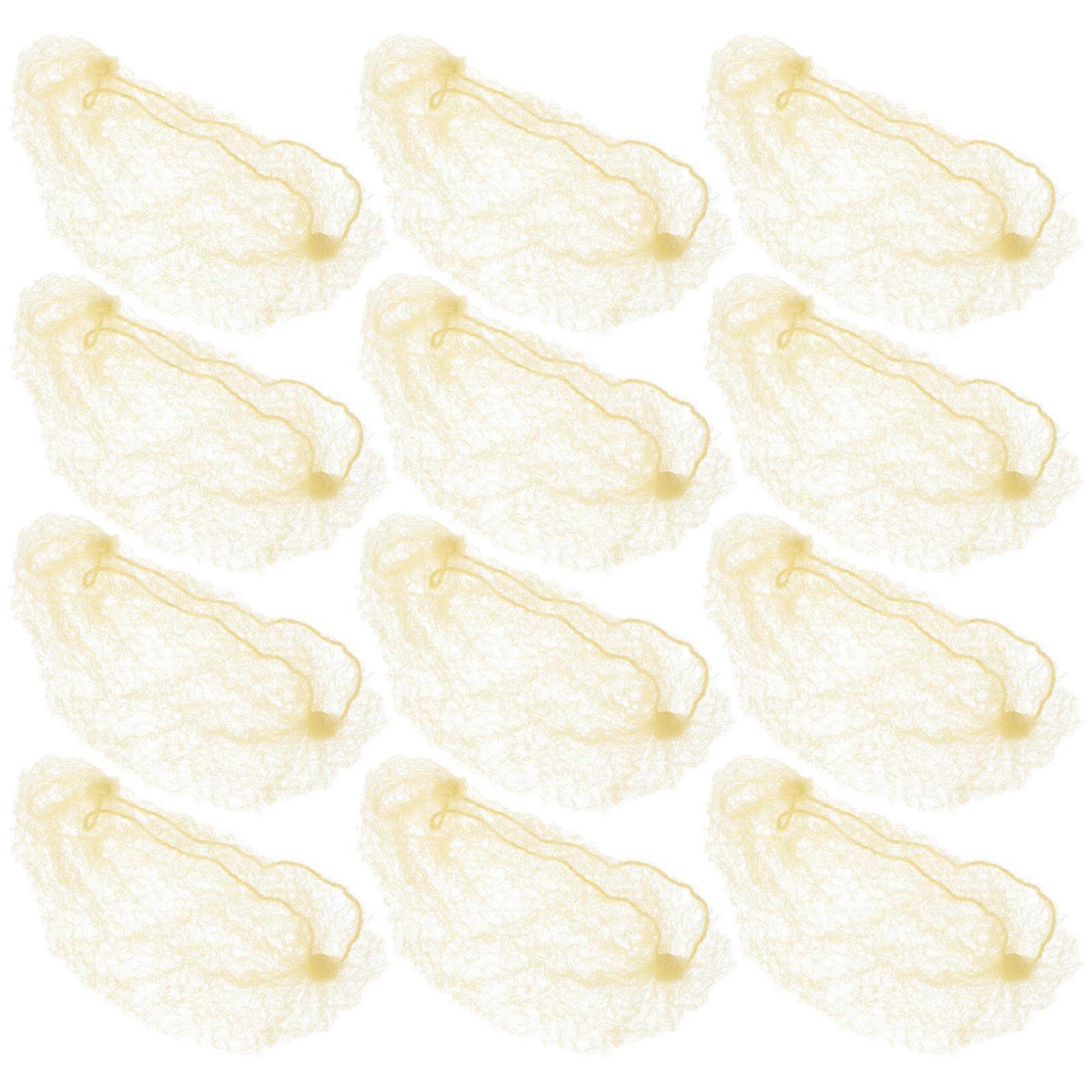 20pcs Elastic Hair Nets for Women – Invisible Mesh Bun Caps for Ballet, Kitchen, Home & Salon – Secure Fit, All Hair Volumes, Discreet Design