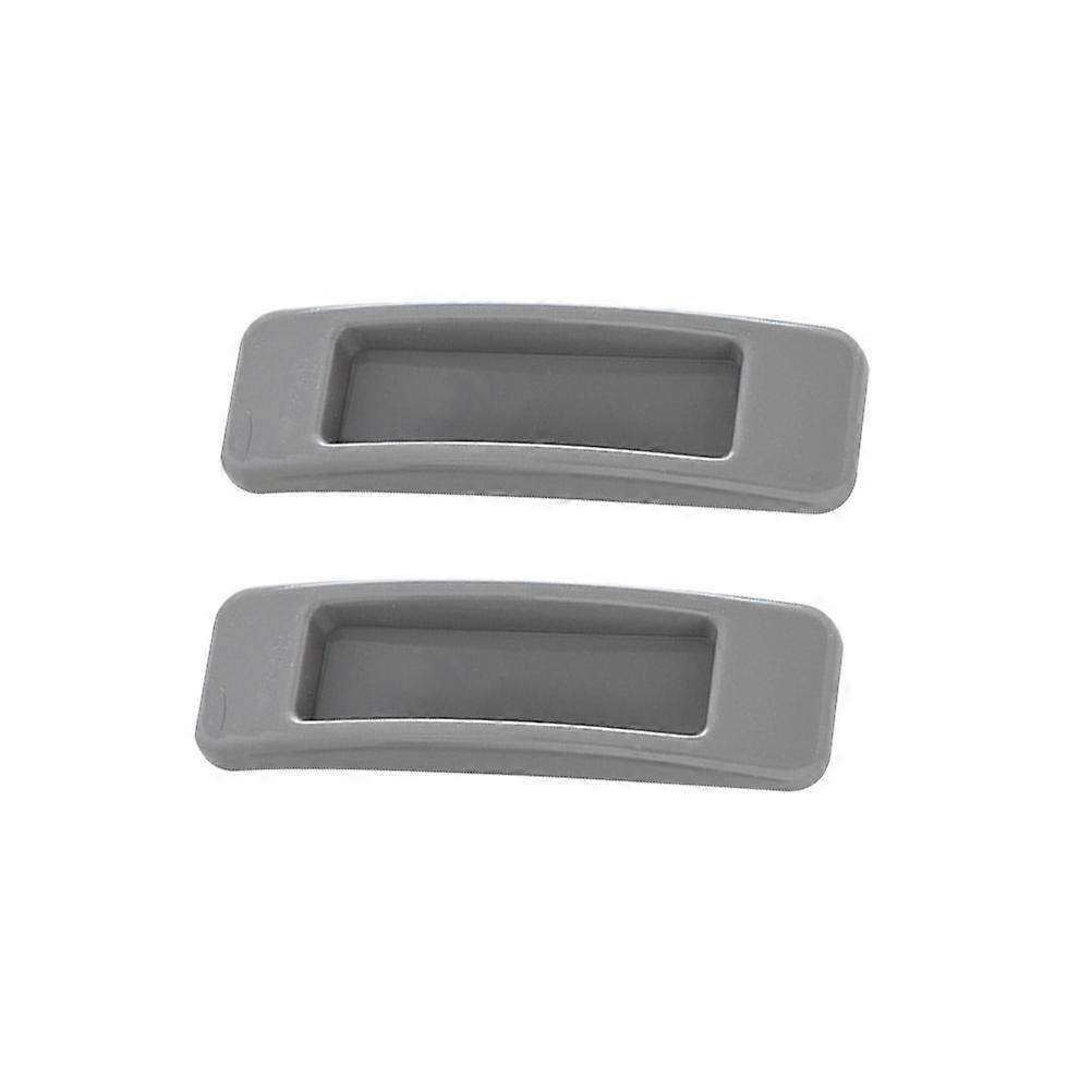 Window Handle Replacement Glass Window Handle For Sliding Doors Dark Grey 11*3cm Glass Cleaning Aid 2 Sets
