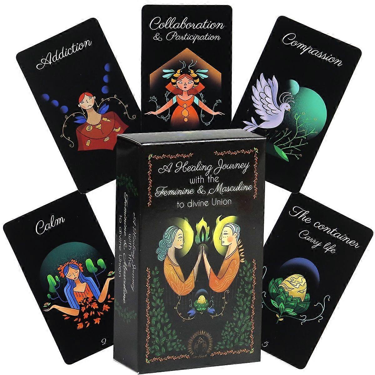 Healing Journey Tarot Cards Deck - Divination & Self-Discovery