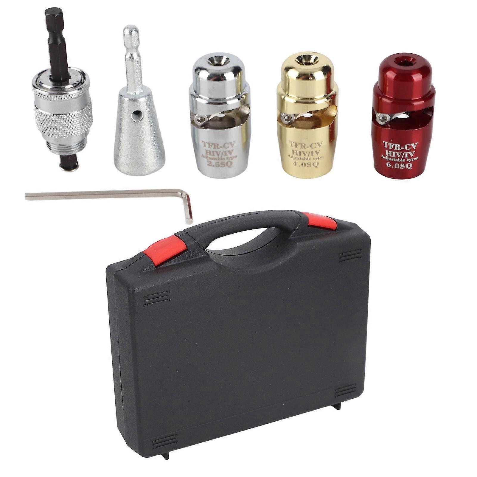 Υψηλής ποιότητας (Wire Stripper + Wire Combiner Combination Set) Εργαλείο απογυμνωτή καλωδίων Ηλεκτρολόγος Εργαλείο γρήγορης απογύμνωσης καλωδίων...