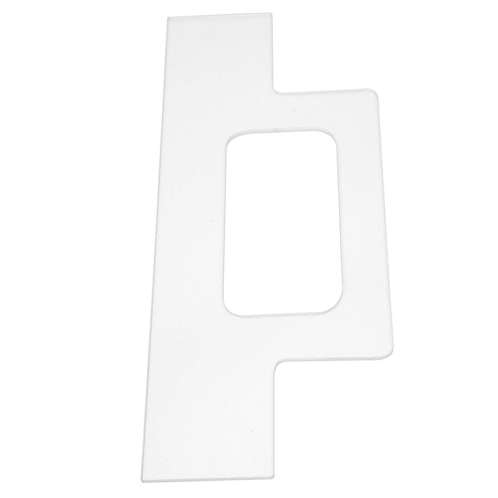 Board Handle Router Template Charcuterie Board Handle Template Woodworking Projects Precision Cutting 1Pcs