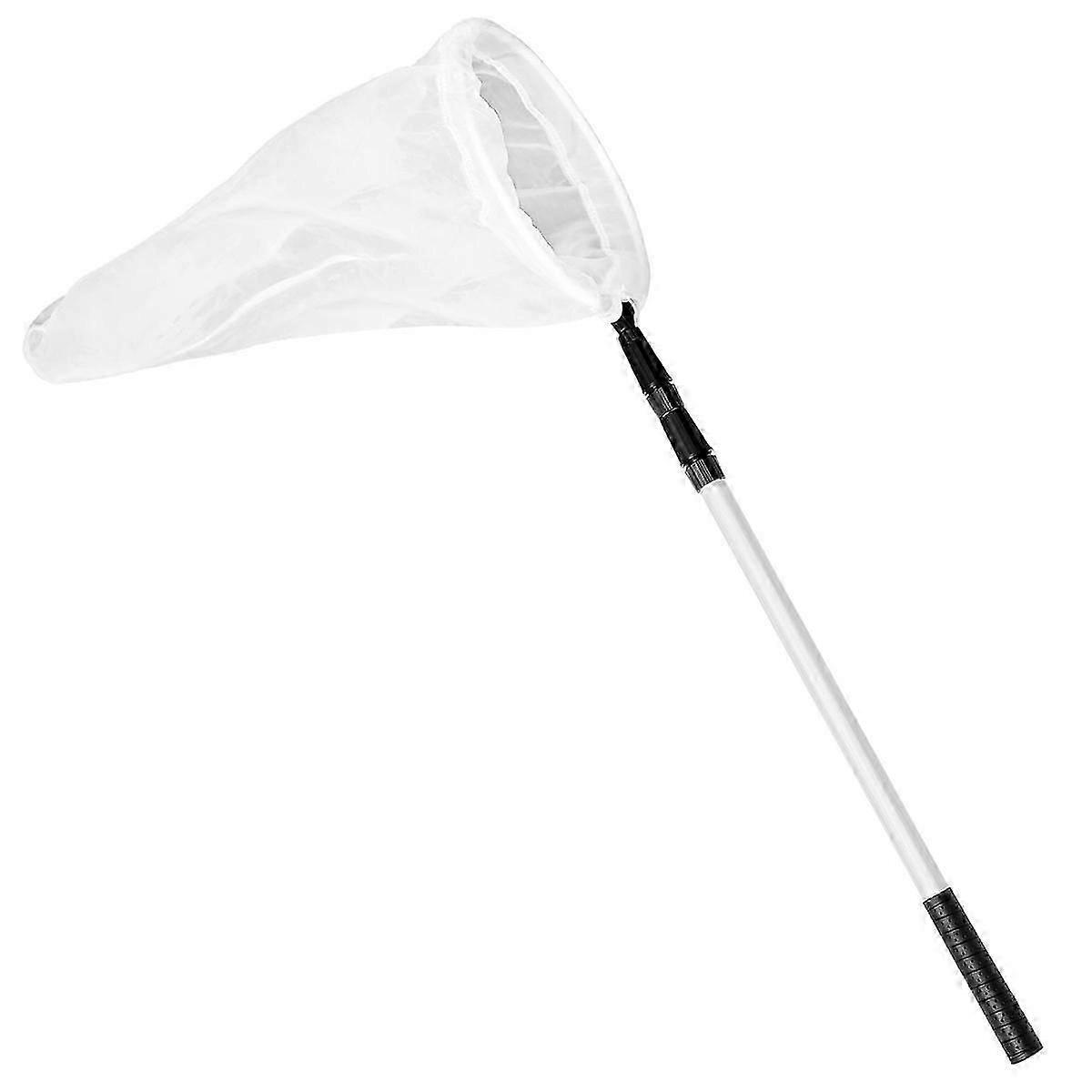 Bug Net Butterfly Catching Net Fish Nylon Net with Telescopic Handle for Adults & Kids,Extendible F