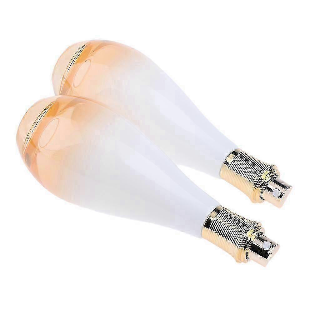 2x Glass Perfume Empty Bottles Atomizer Pump Sprayer Refillable Travel 60ml
