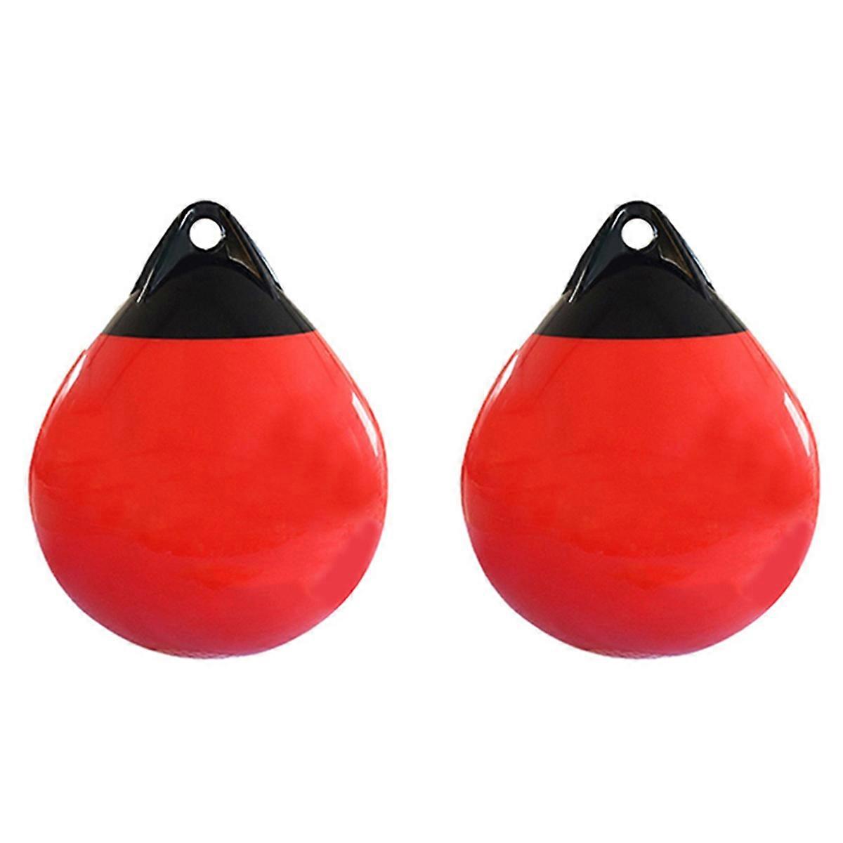 PVC Boat Fenders Ball Round Anchor Buoy Dock Bumper Ball Red