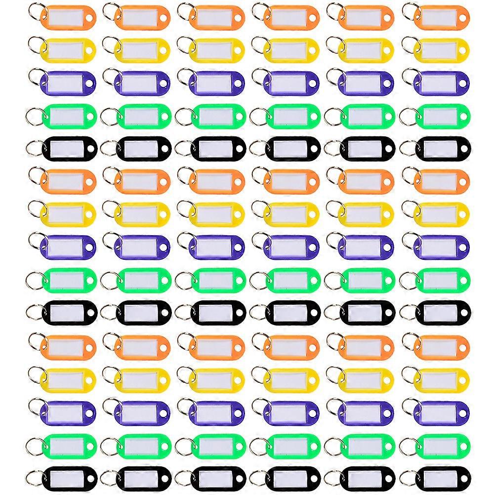 Key Tags Portable Key Labels Organizing Keys Travel Accessories 100Pcs