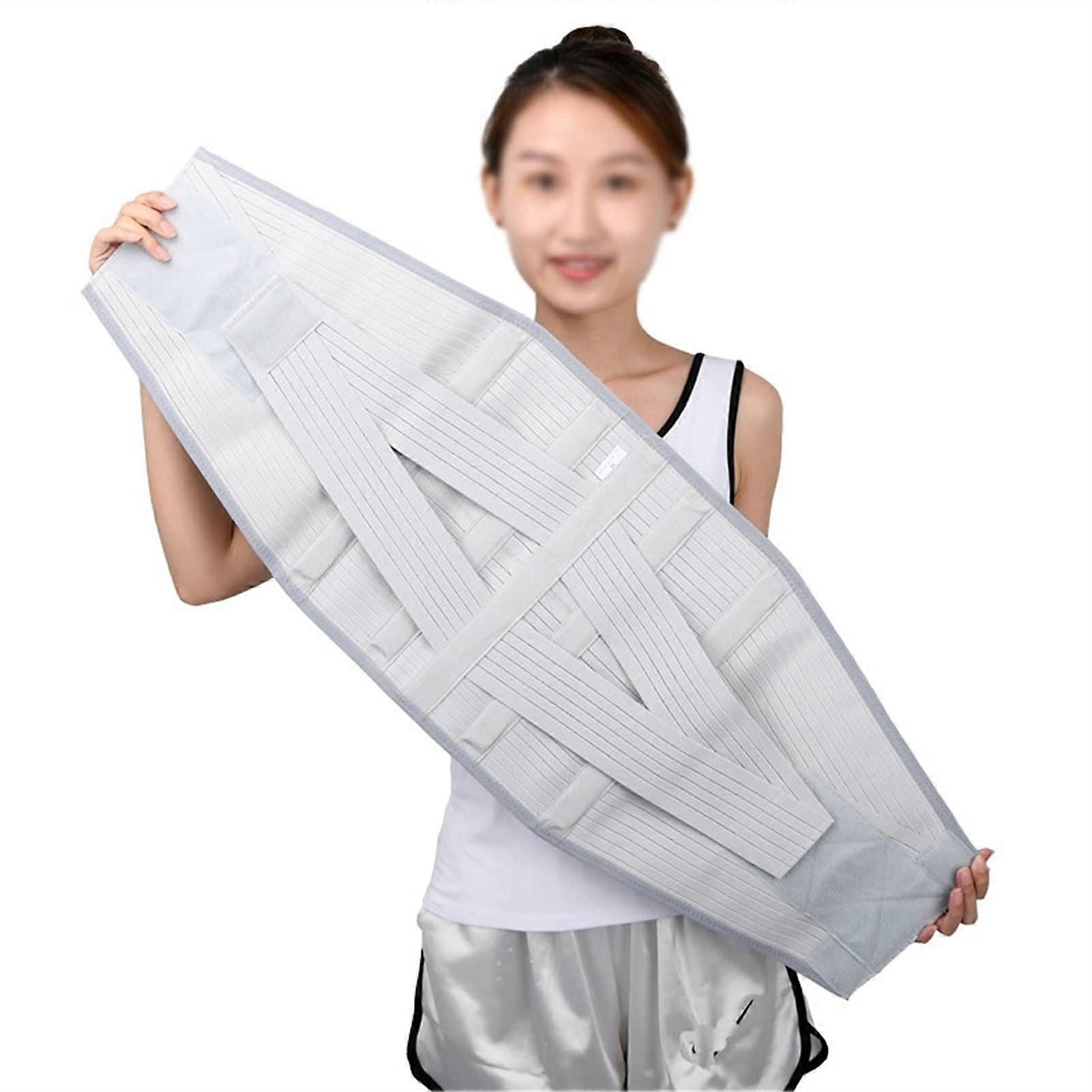 Lower Lumbar Support Belt, Back Brace for Pain Relief, Waist Trimmer and Body Shaper, Extra Large, Color B