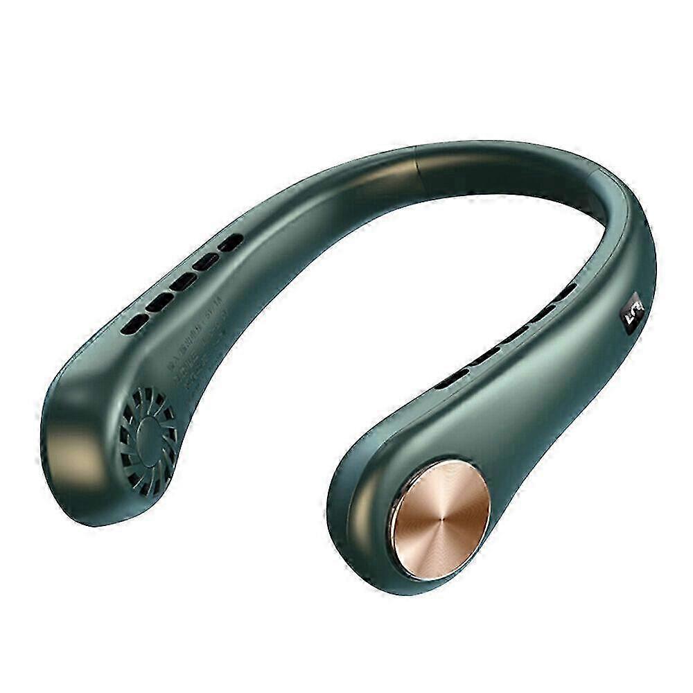 Portable Mini Neck Fan Hands-Free Cooling Device Rechargeable 4000mAh