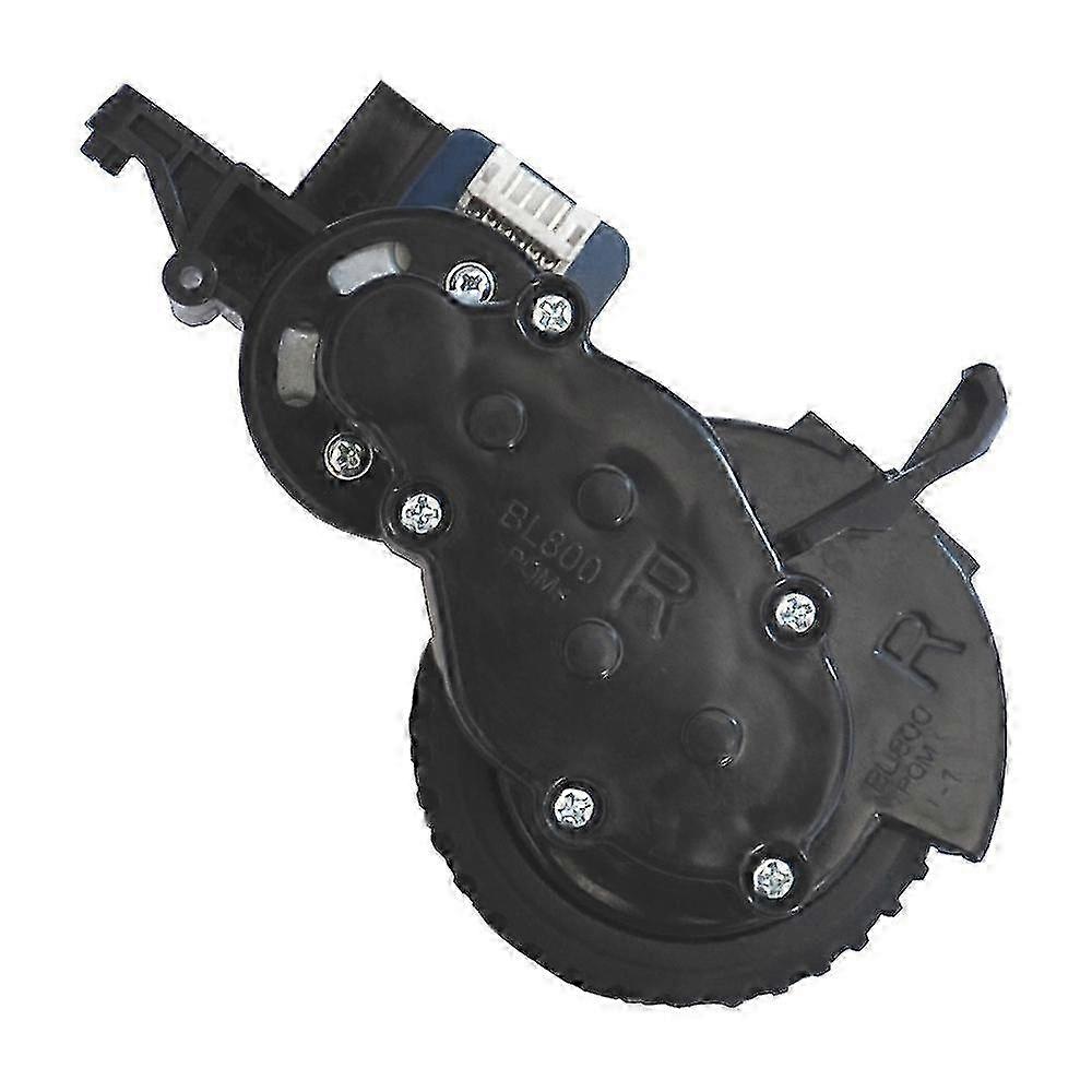 Right Wheel for Robotic Vacuum Cleaner Black 1pcs