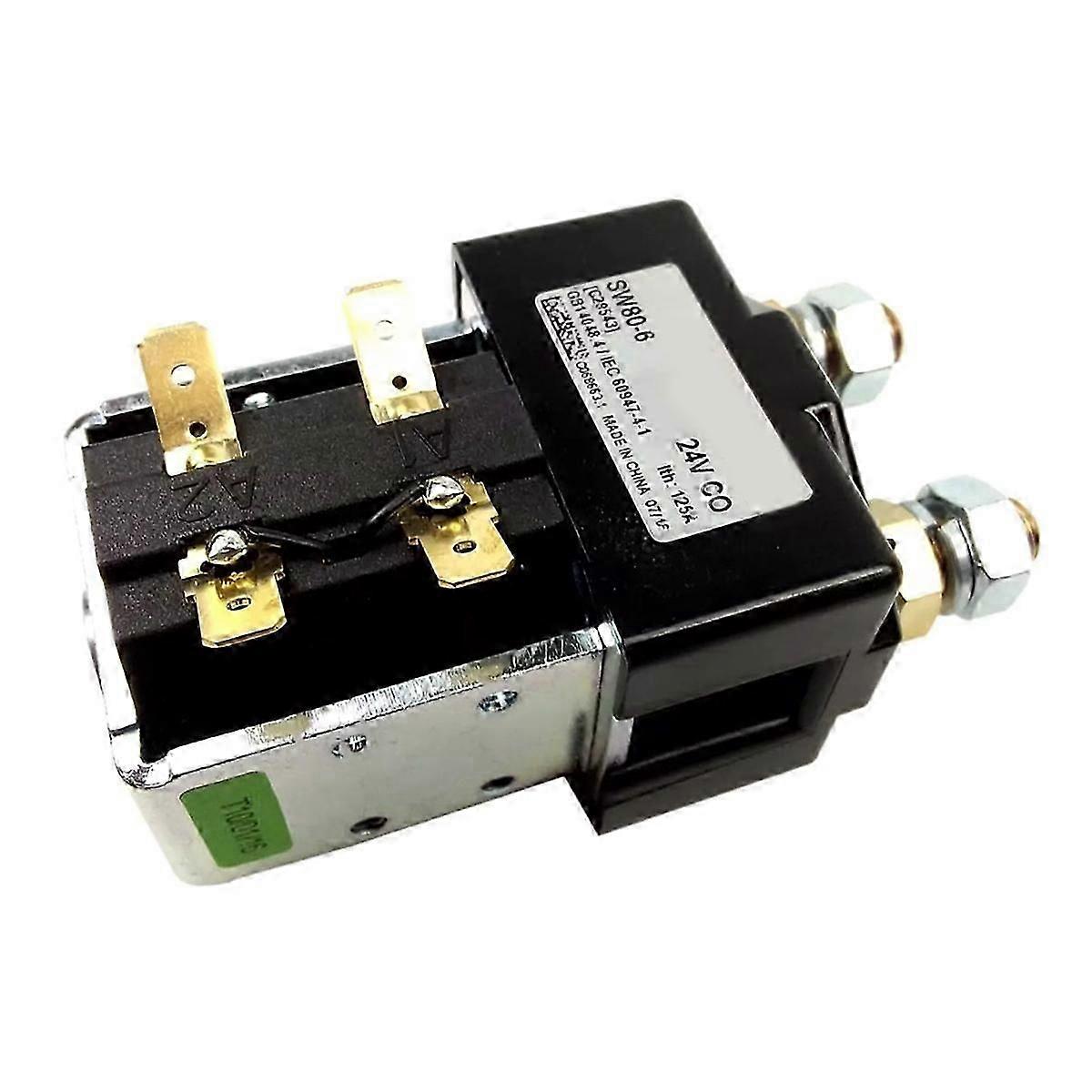 SW80-6 24V Contactor Solenoid Relay Switch with Part Numbers 7915692512 B2SW11 for Albright Devices