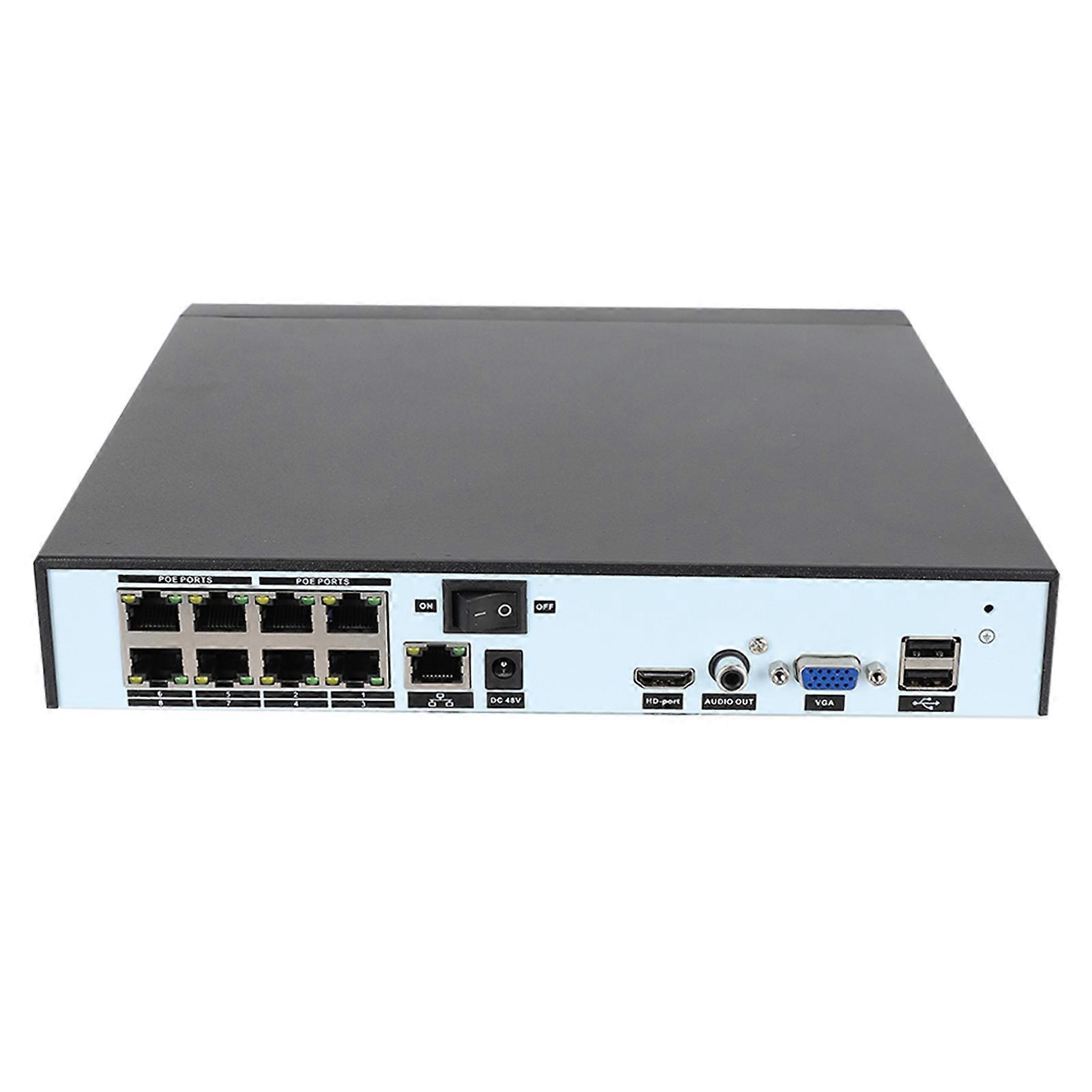 8CH 1080P HD POE NVR H.265 Net Harddisk Video Recorder for ONVIF