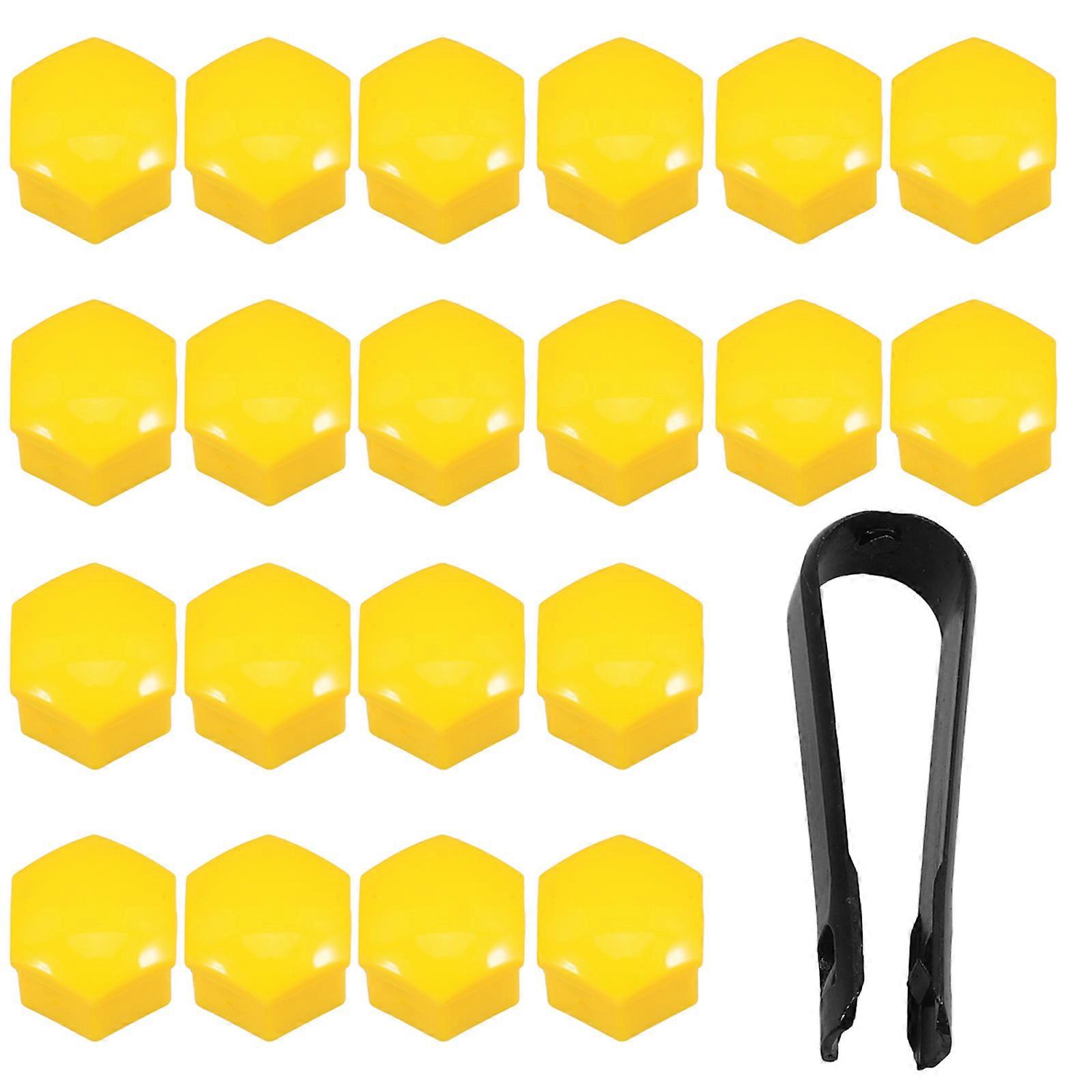 Auto Wheel Center Caps Vehicle Maintenance Black 40Pcs