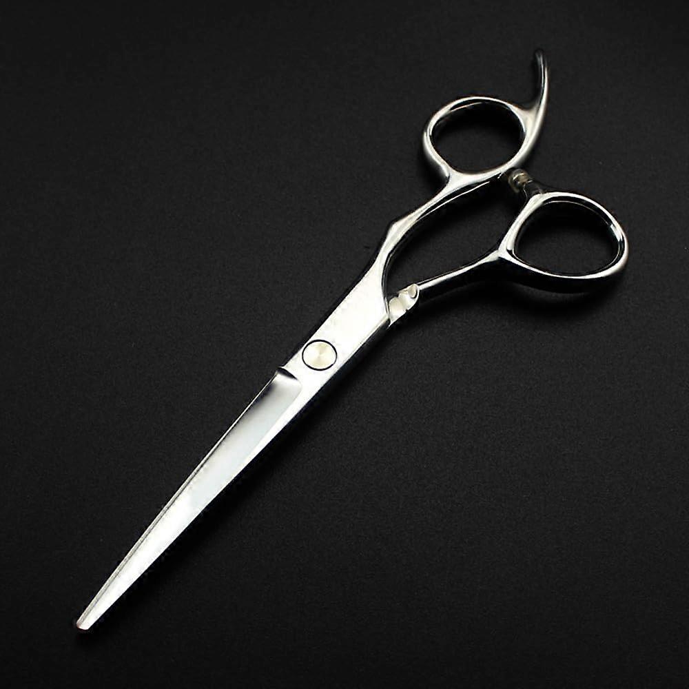 Haarschneideschere 6 Zoll, Professionelle Japanische 440C-Stahl Effilierschere mit Spiegel für Friseurschnitte