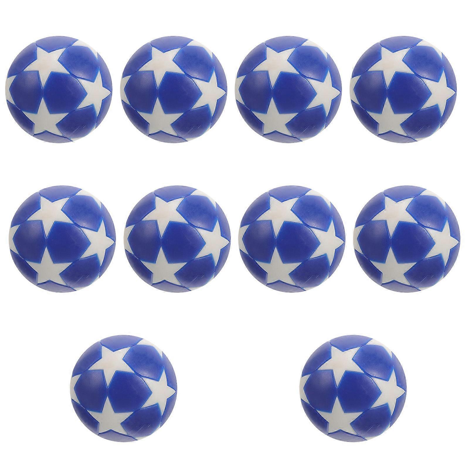 Replaceable Table Soccer Balls Players Birthday Game Activities 10Pcs