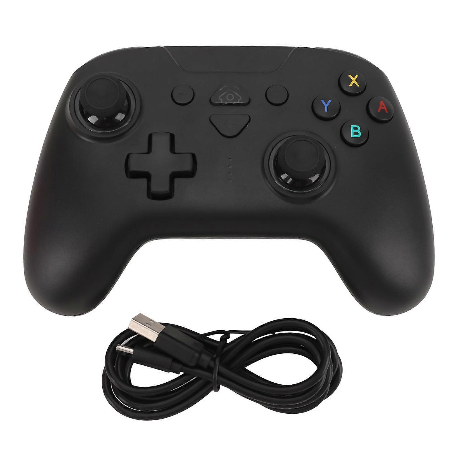 Wireless Bluetooth Game Controller with RGB Lights for Switch, PC, iOS, Android, Steam