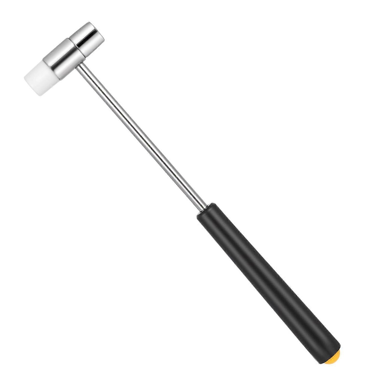 Double Head Jewelry Hammer, 7 Inch Lightweight Small Craft Hammer for DIY Jewelry Making, Woodworking, Musical Instruments