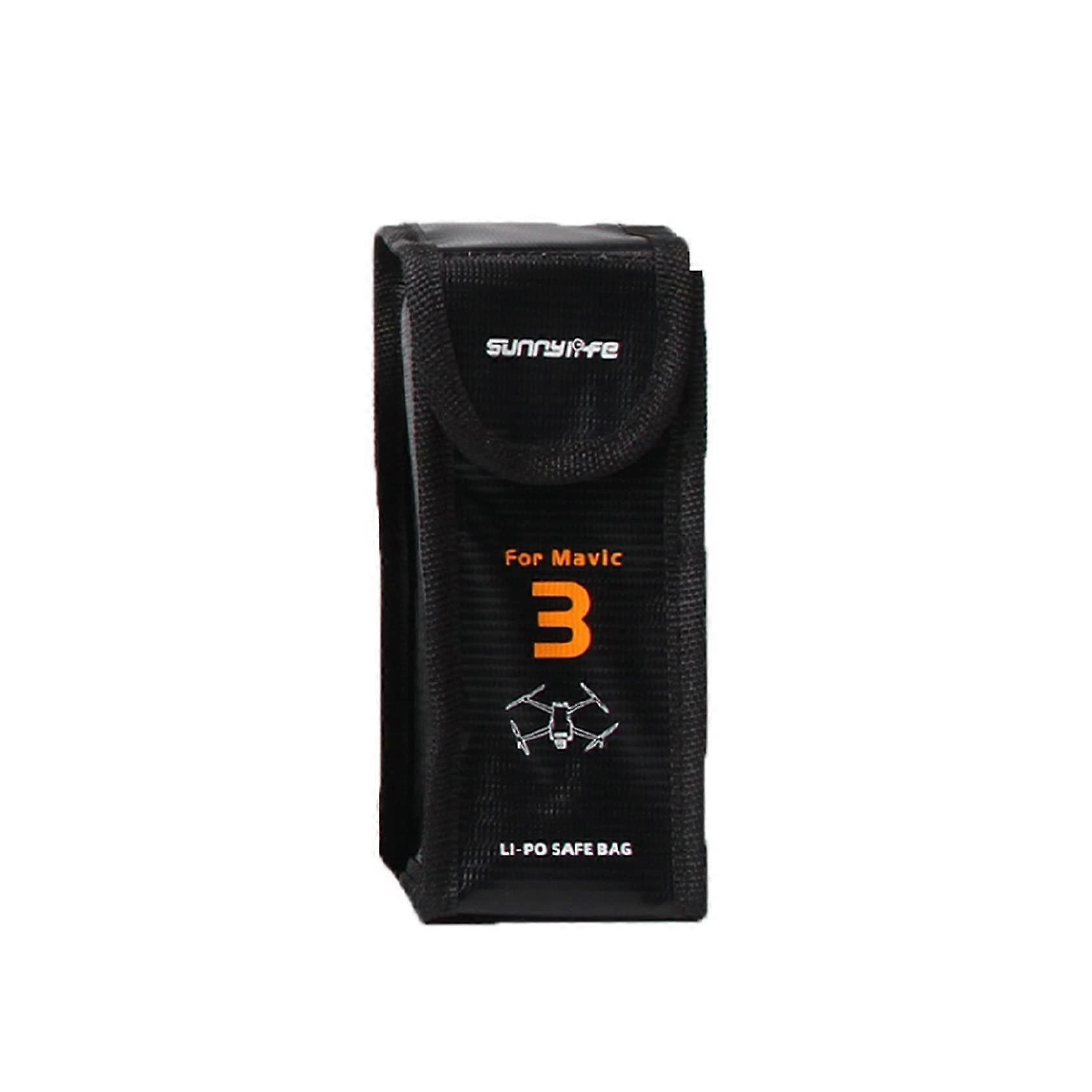 Practical Battery Safe Bag For Mavic 3 Drone Explosion-Proof Anti-Scratch Flight Battery Transport Case Without Battery